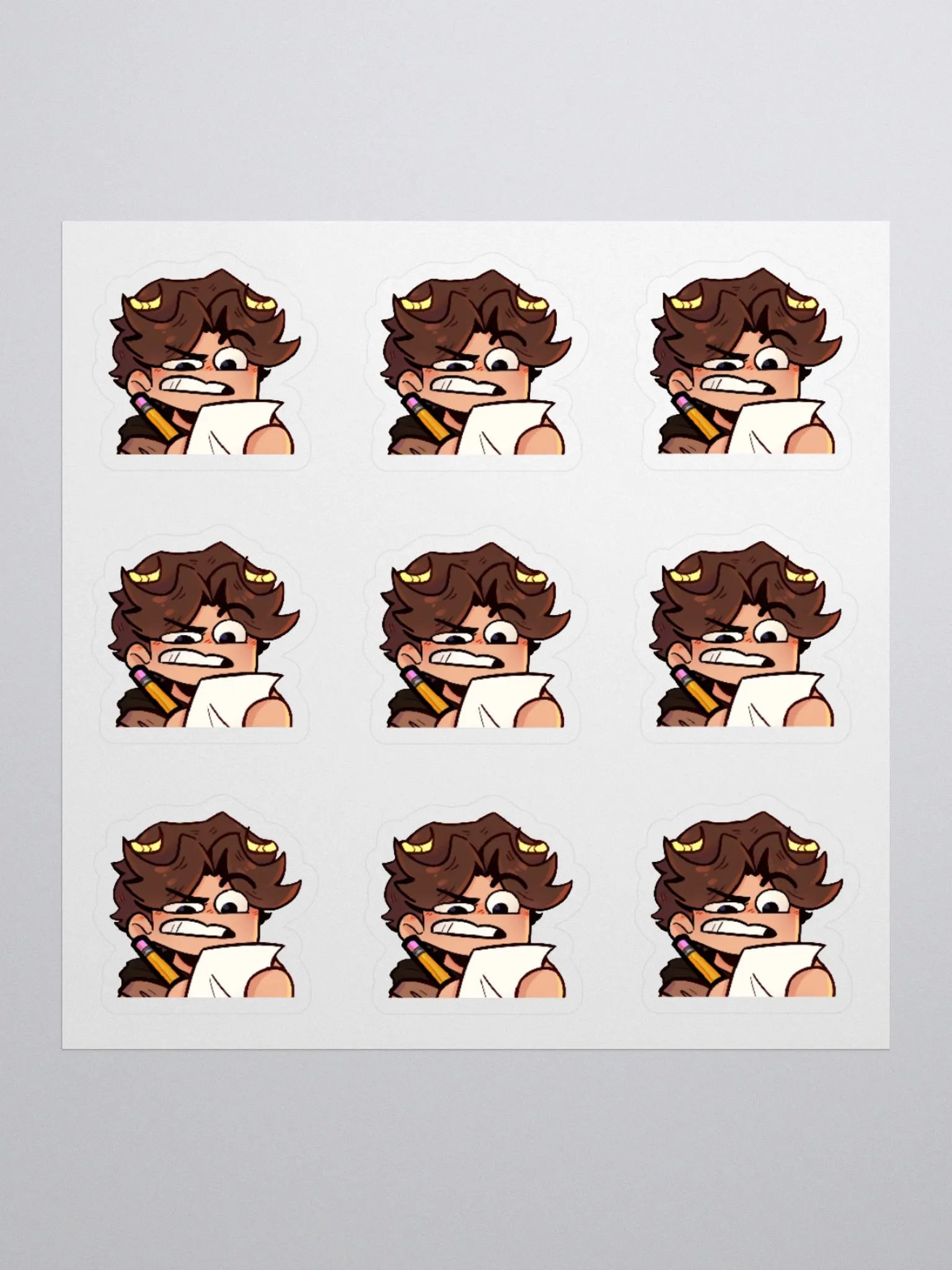 Nukeri Emote Sticker Set - 9x Notes product image (1)