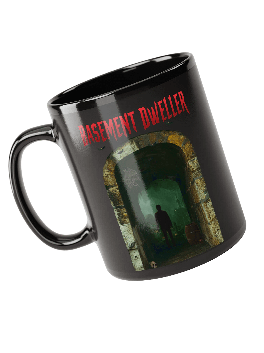 Basement Dweller - Black Glossy Mug product image (6)