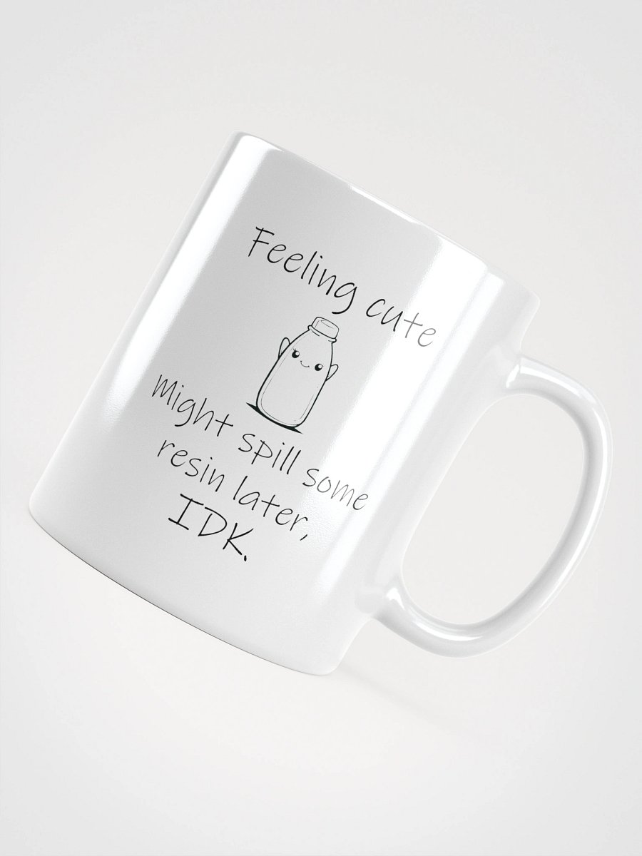 Feeling Cute - White Ceramic Mug product image (8)