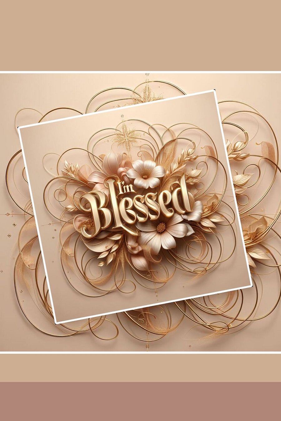 Positive Affirmation Stickers - I'm Blessed product image (1)