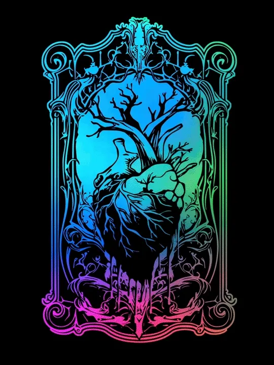 A Wicked Heart [13x16] product image (1)