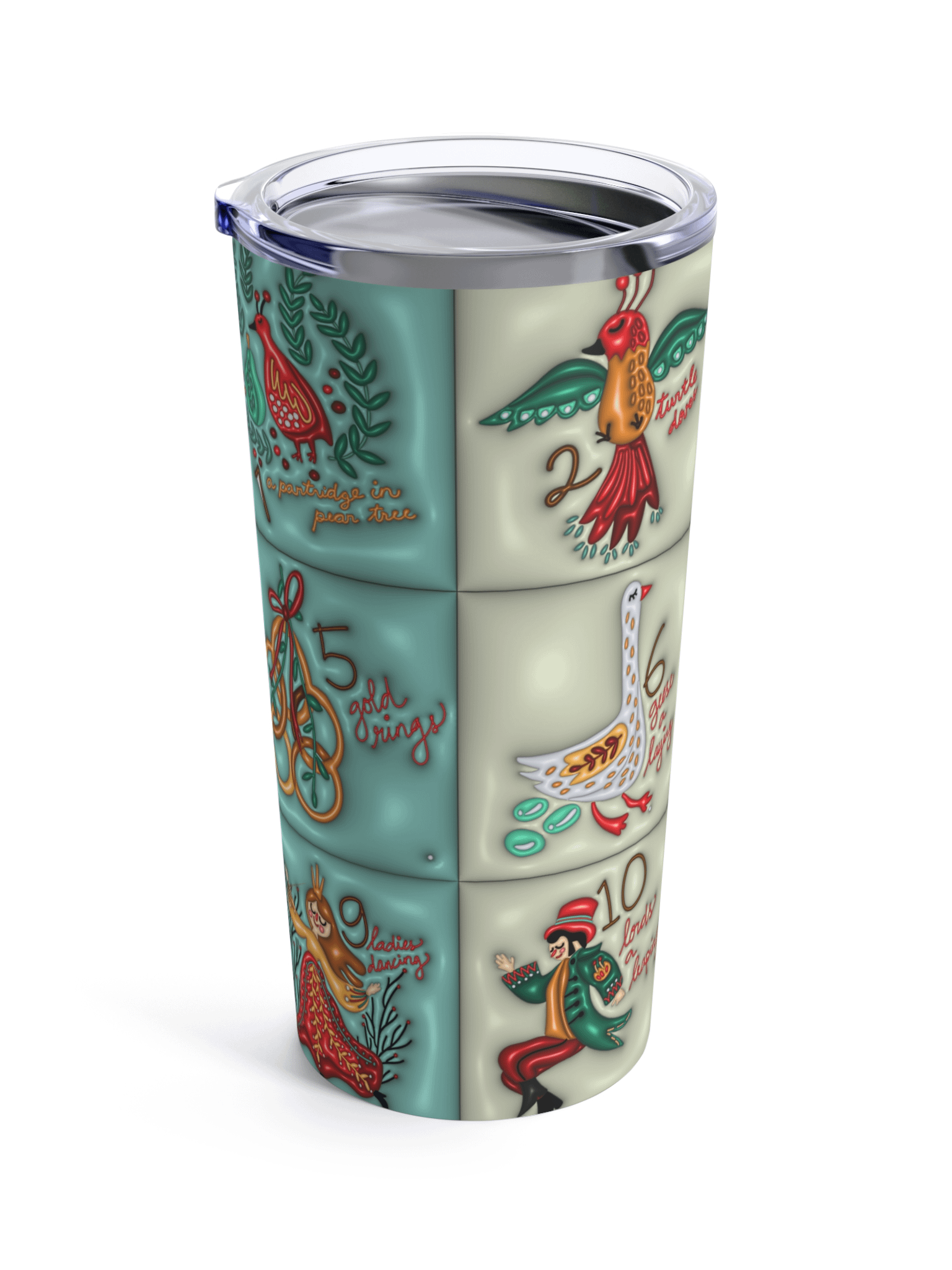 12 Days of Christmas Stainless Steel Tumbler product image (3)