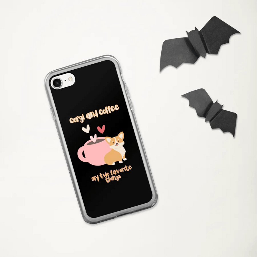 Corgi & Coffee Love iPhone Case product image (7)