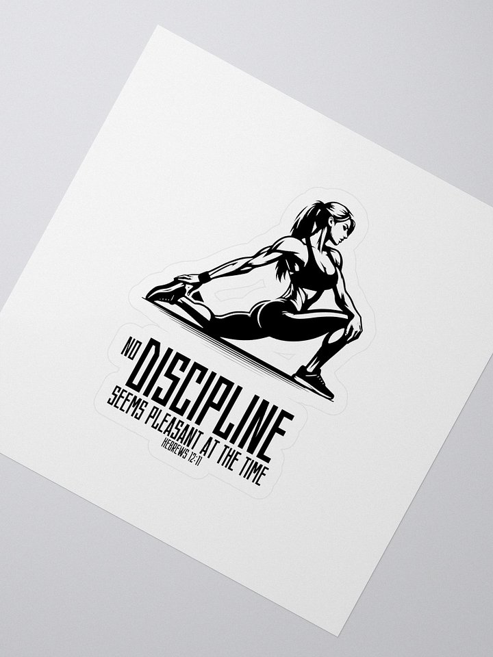 No Discipline Pleasant Woman Flex Sticker product image (2)