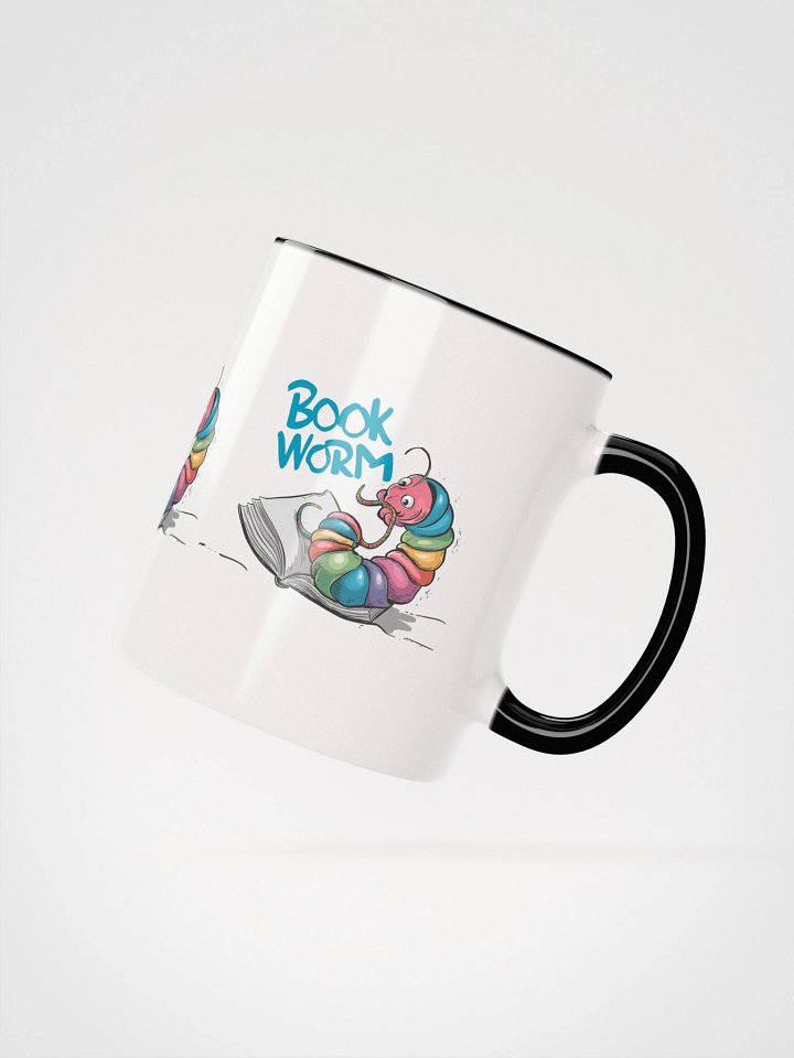 Colorful Book Worm Ceramic Mug product image (16)