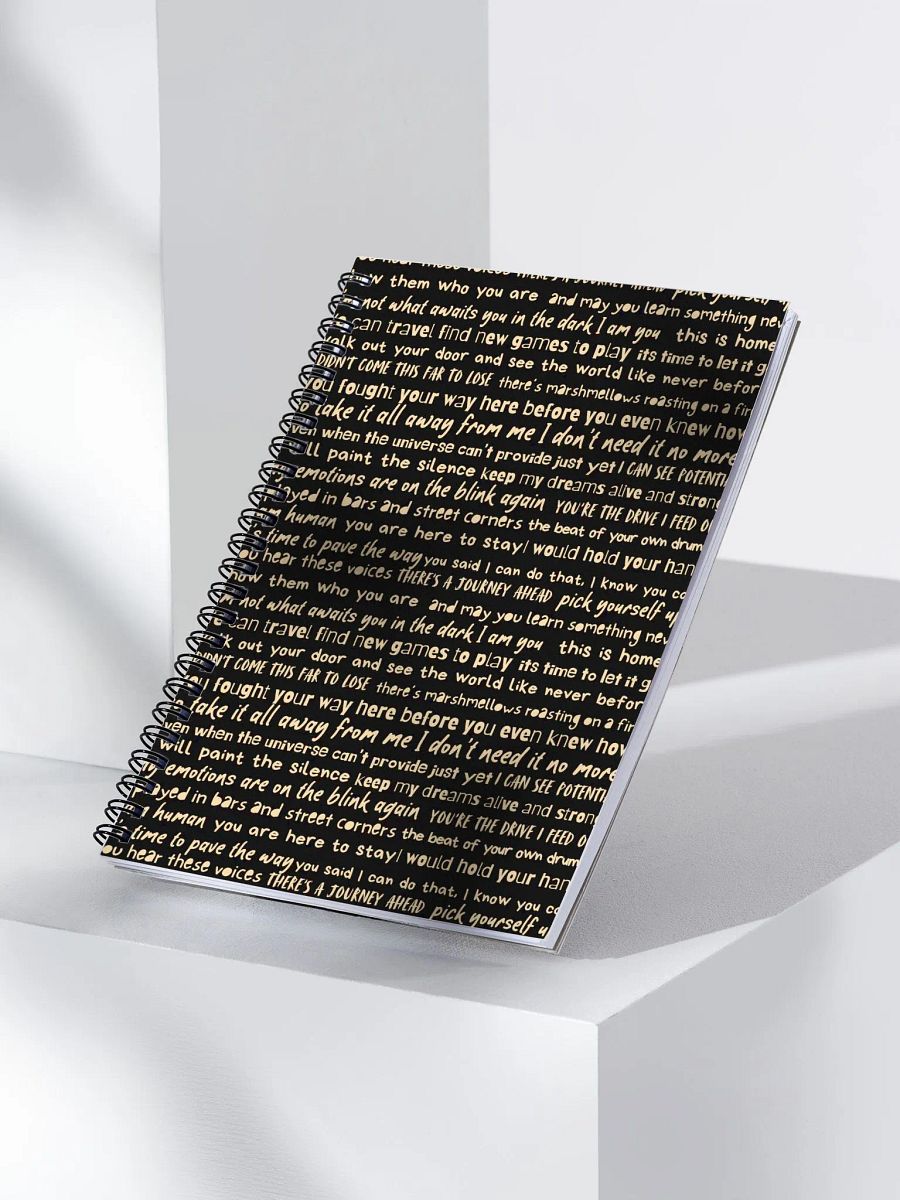 Hammeta Lyric Notebook product image (3)