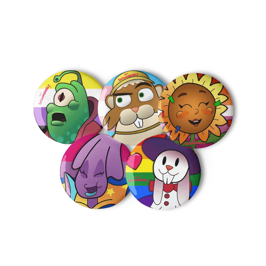 Peg Pride Buttons product image (6)