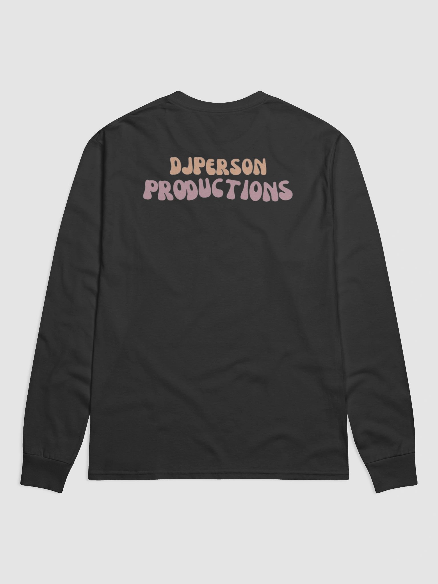 DJPerson Production Black long Sleeve shirt product image (2)