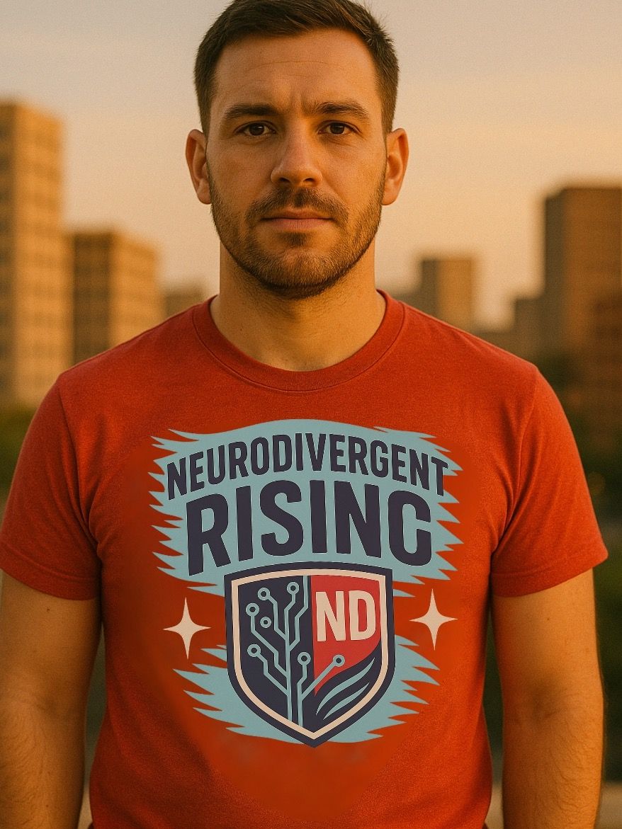 Neurodivergent Rising ND T-shirt product image (3)