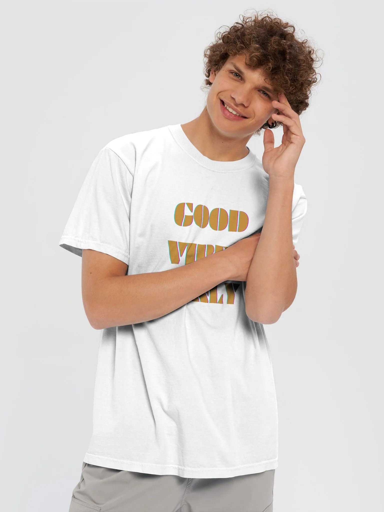 Good Vibes Only Comfort Tee product image (4)
