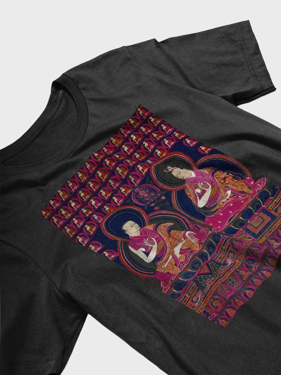 Mikyo Dorje and Sangye Nyenpa Traditional Buddhist Thangka Art Unisex T-Shirt product image (3)