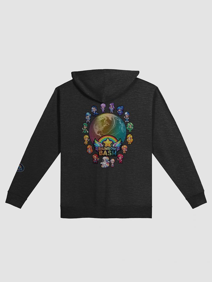 Rainbow Bash Zip Hoodie product image (1)