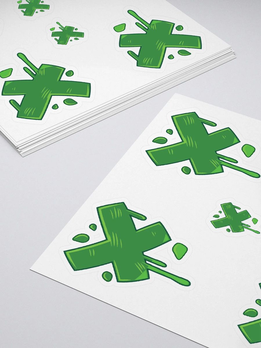 Paint Splash Logo Sticker Sheet product image (10)