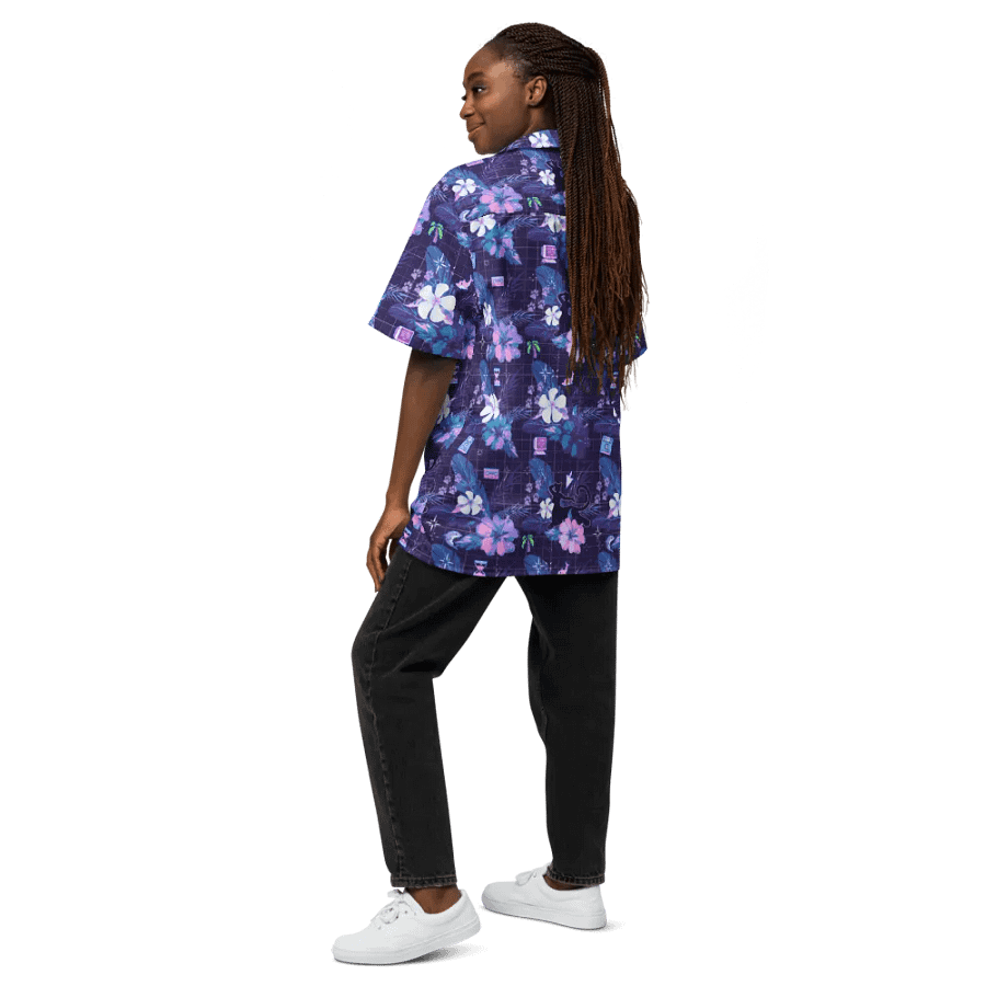 VapTAURwave Hawaiian Button-up Shirt product image (12)