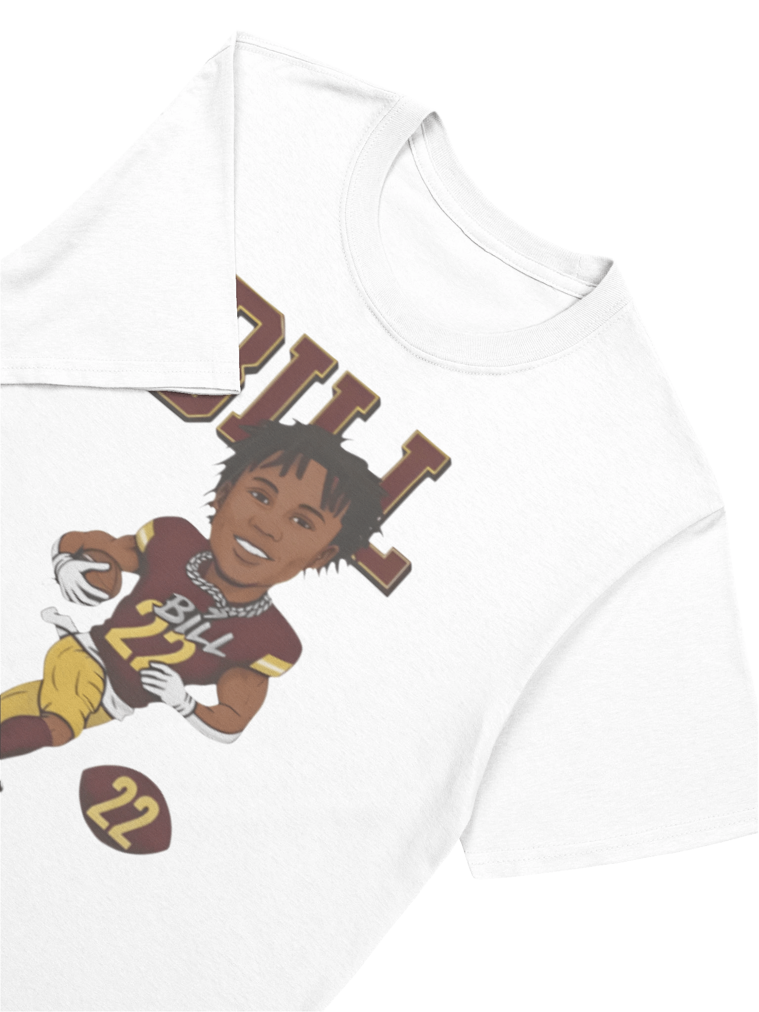 Jacory Croskey-Merritt NFL Washington Commanders Bill T-Shirt product image (5)