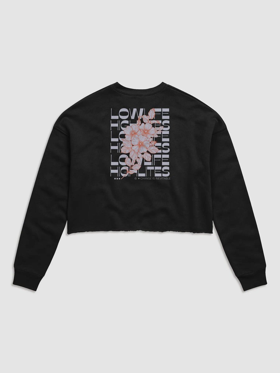 LowLifeHighLites Cropped Ultra Soft Sweatshirt product image (2)