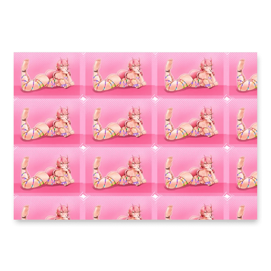 Chrismussy Girl Wrapping Paper product image (4)