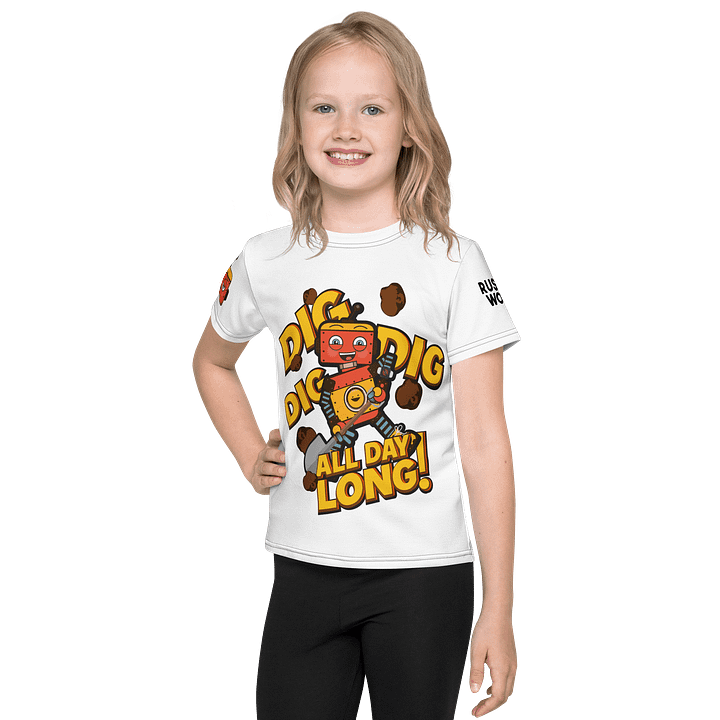 Dig Dig Dig All Day Long – Rusty Kids Tee product image (1)