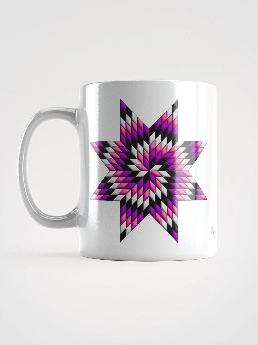 Star Quilt White Mug product image (6)