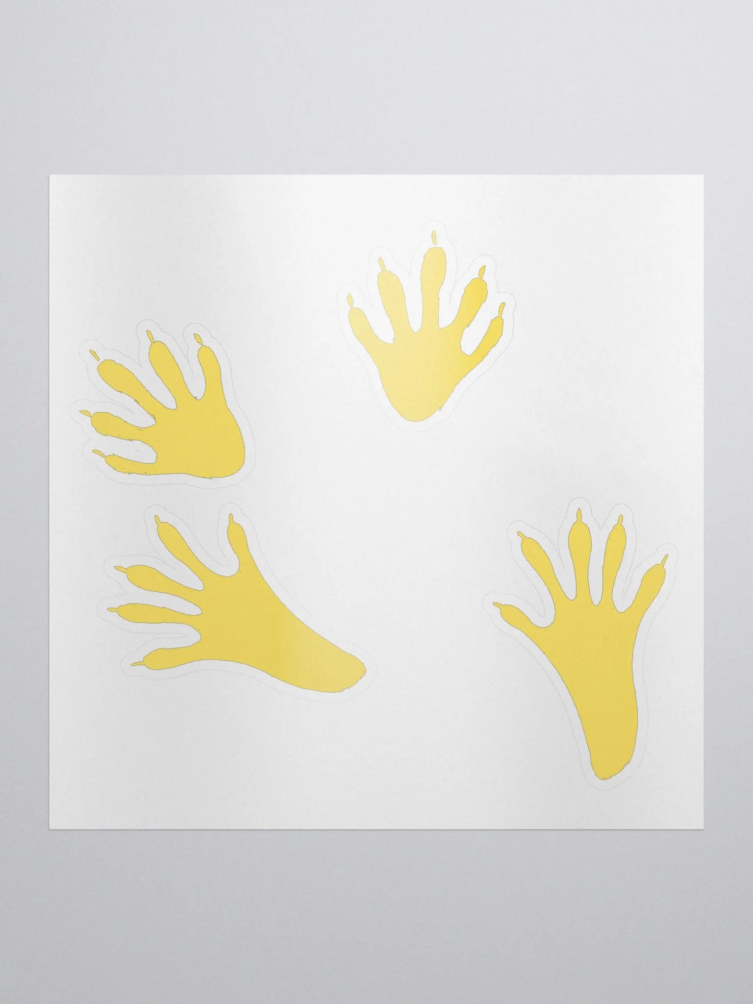 Rascal Prints Stickers - Yellow product image (1)