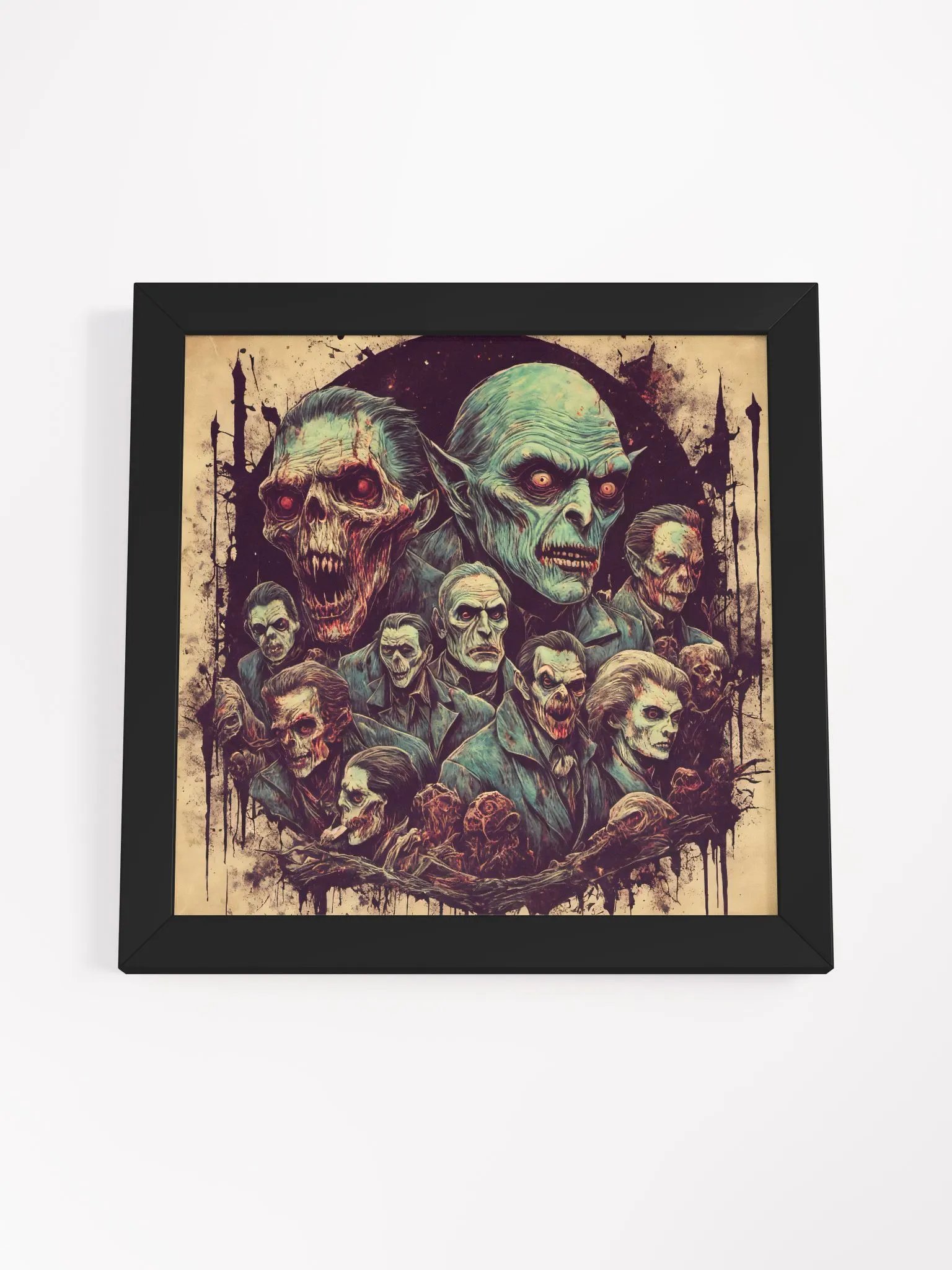 The Monsters in the Night Framed Poster product image (4)