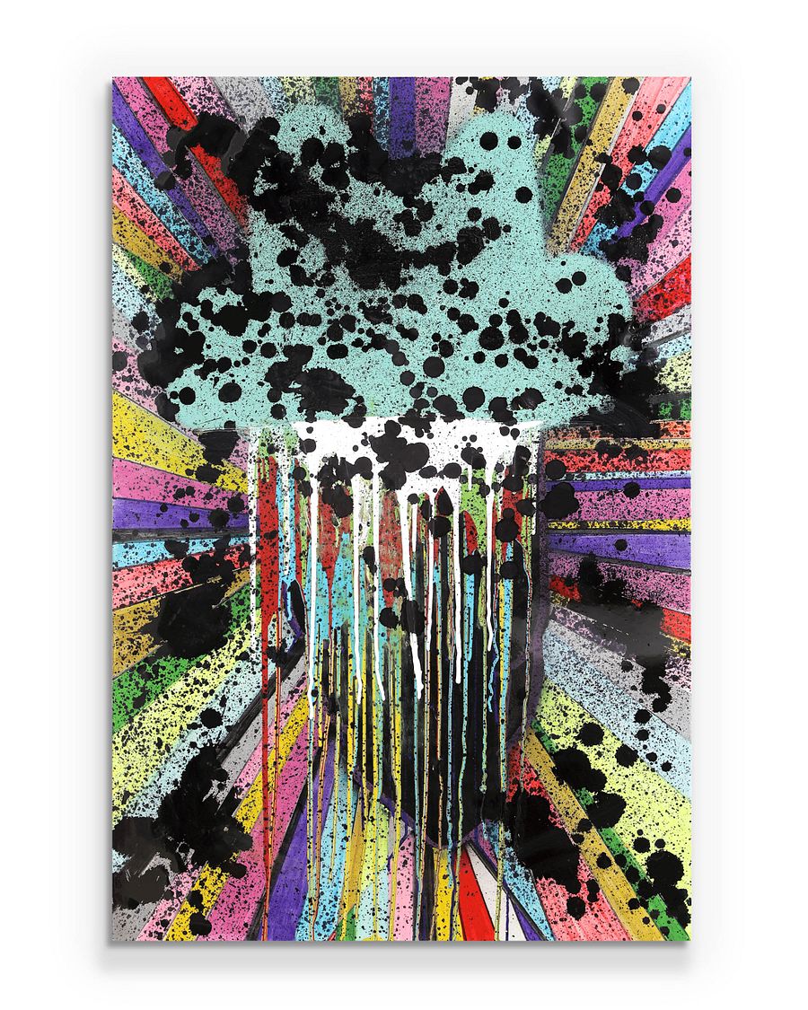 THE PREACHER - Shine Bright Drip - 32x48 product image (1)