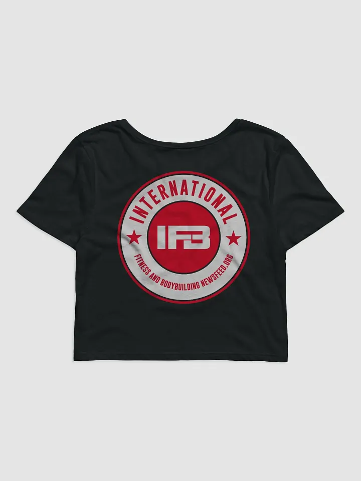 IFBNewsfeed.Org's Bella+Canvas Women's Crop Baby Tee product image (2)