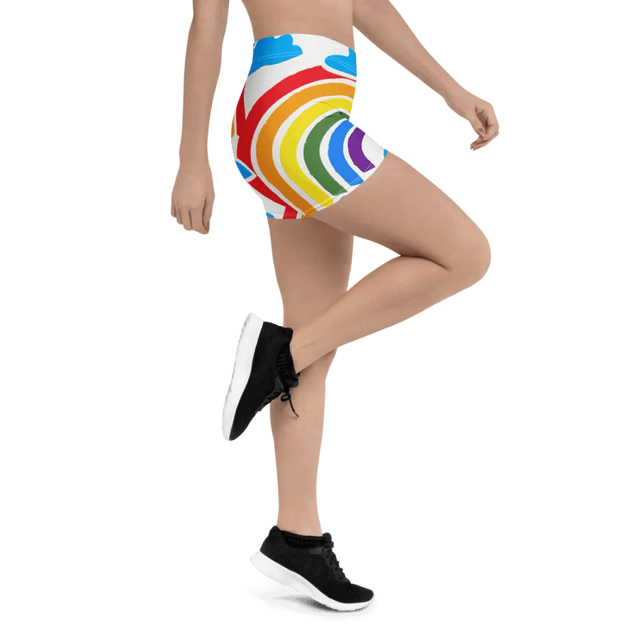 Rainbow Dreams All-Over Shorts product image (4)