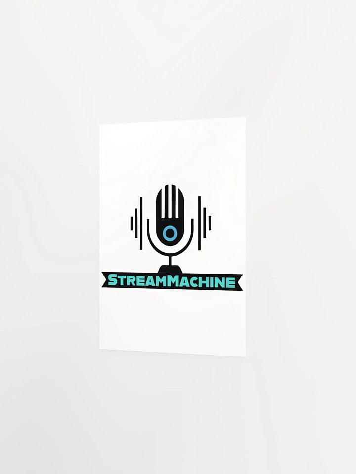 StreamMachine Matte Poster product image (20)