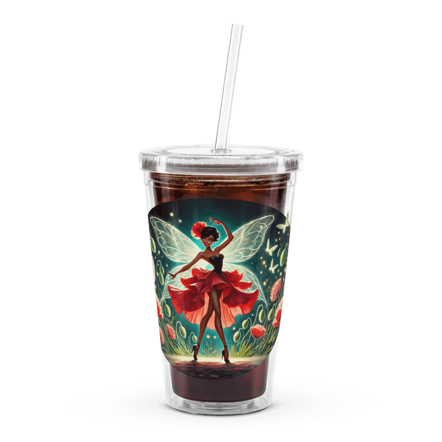 Poppy Fairy Magical Garden Double Wall Tumbler product image (7)