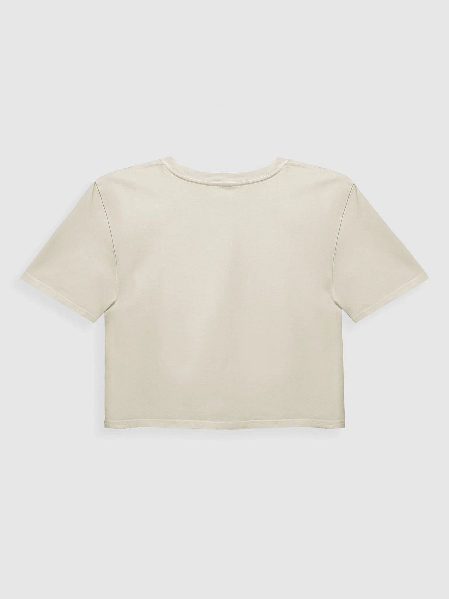 REBIRTH Cropped T-shirt - Cream product image (3)