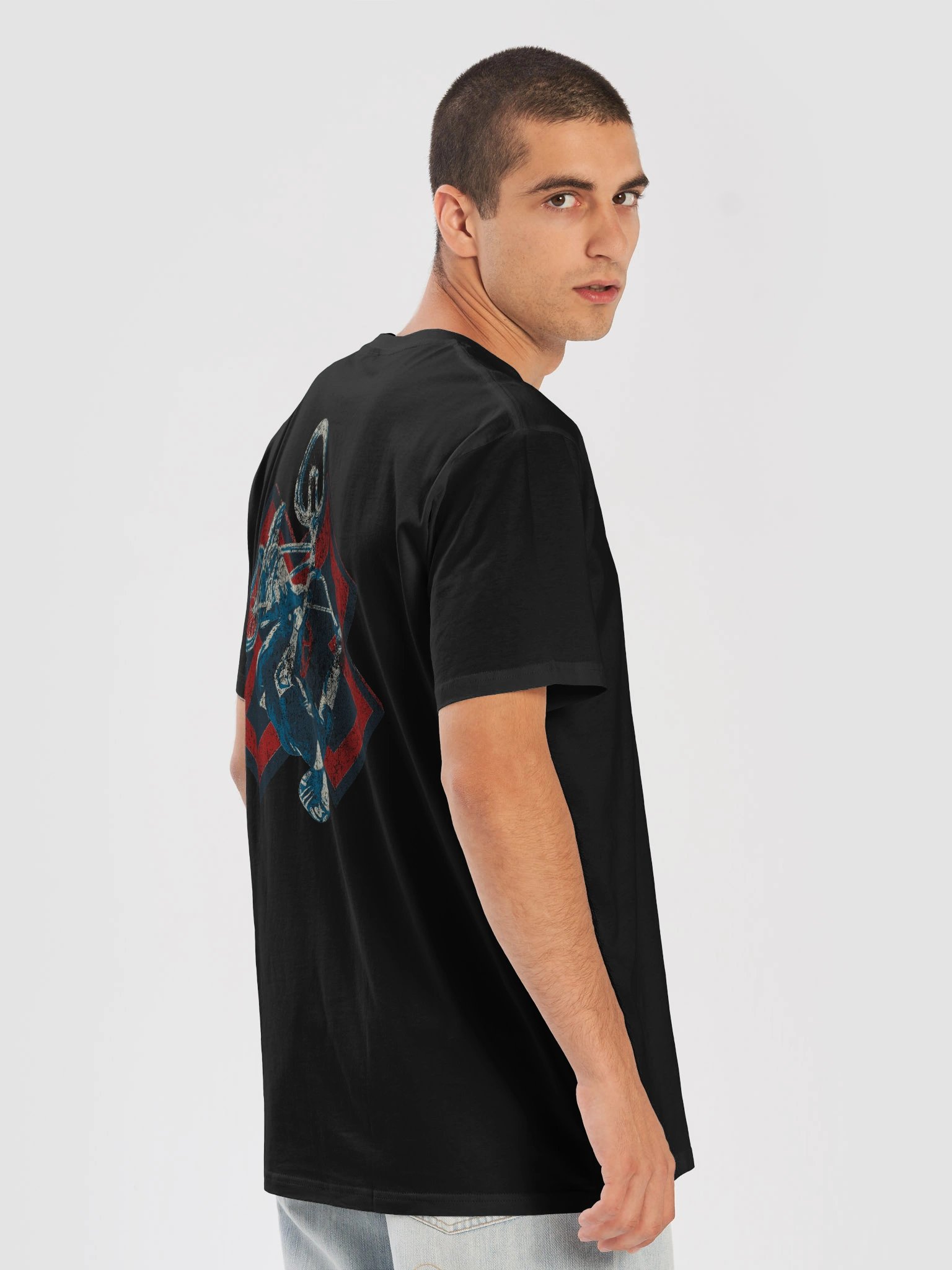 IDGAF X-GAMES BMX STREET CUT T-Shirt product image (23)