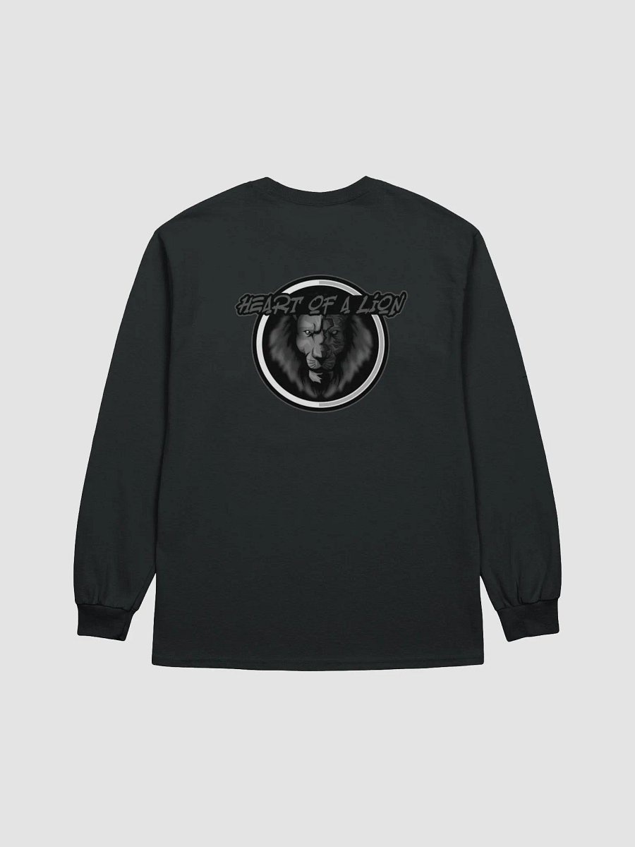 Blk & Wht 3D Dangerr HOAL Gildan Ultra Cotton Long Sleeve T-Shirt product image (2)