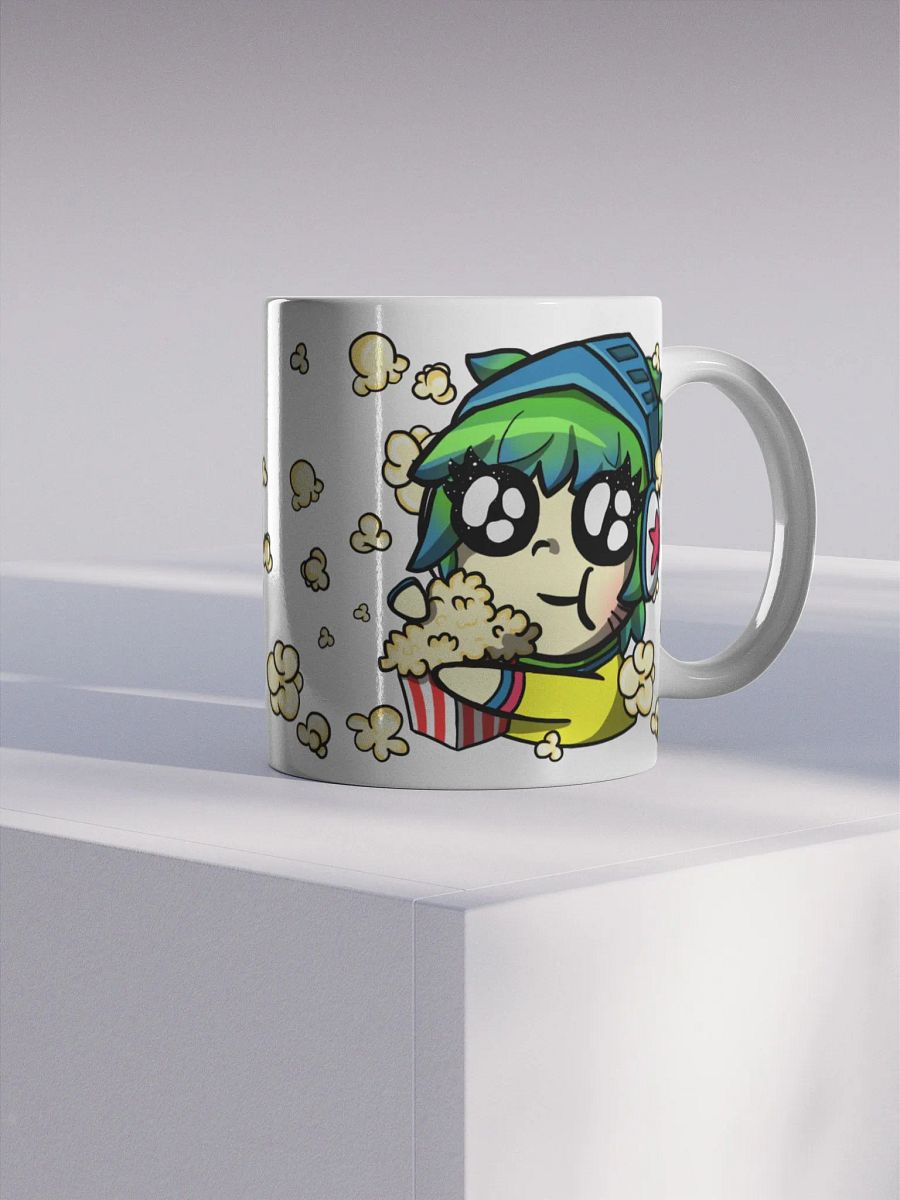 DaveyxPOPCORN - White Glossy Mug product image (1)