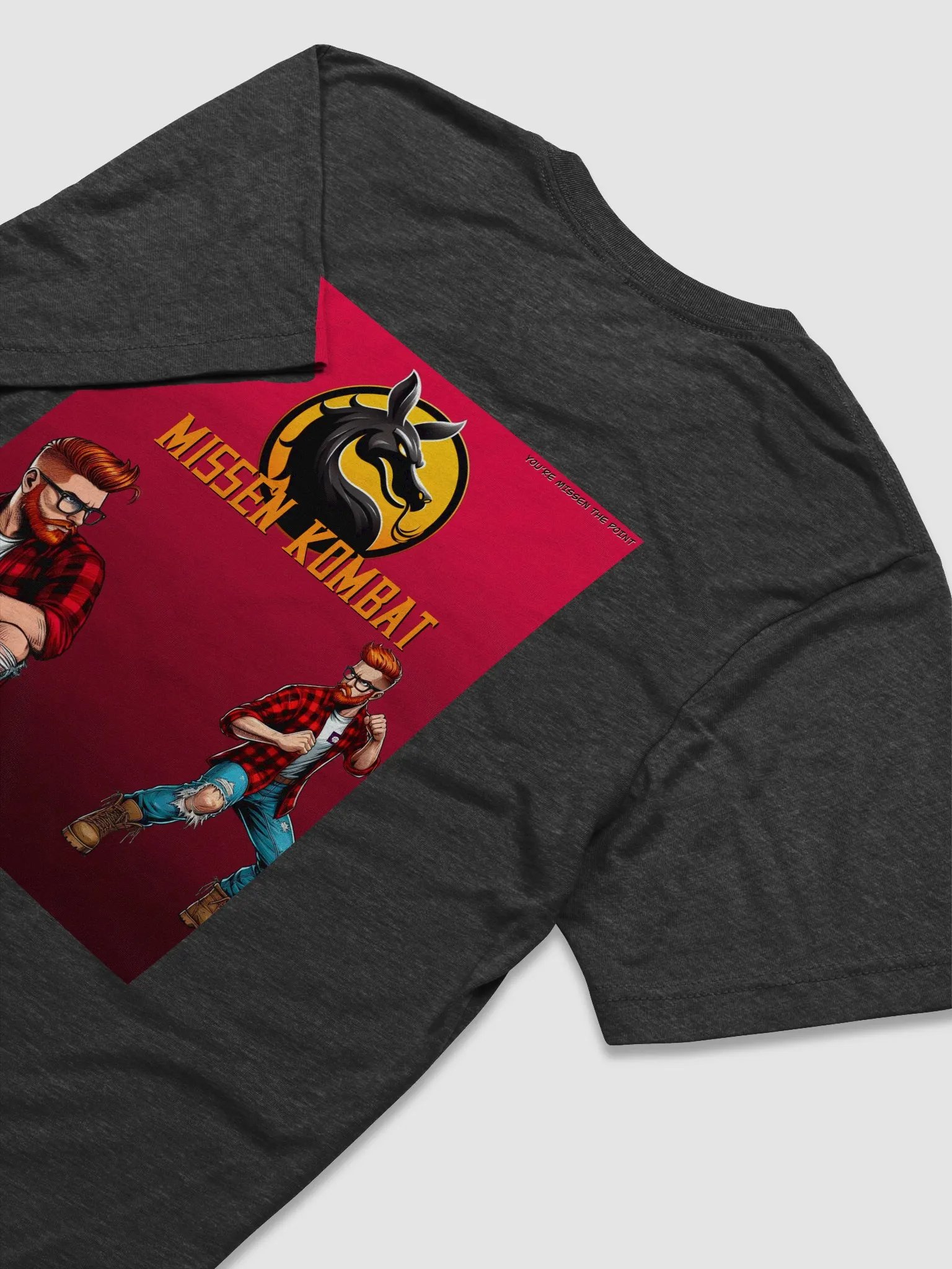 You're Missen the Point: MISSEN KOMBAT - Triblend Short Sleeve T-Shirt product image (4)