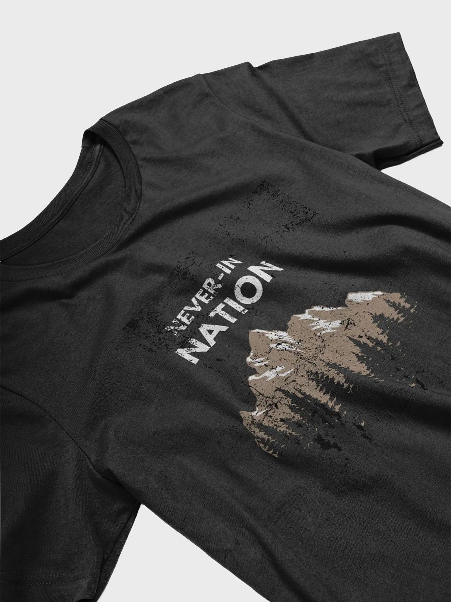 Never in nation. Weathered - Black Shirt product image (3)