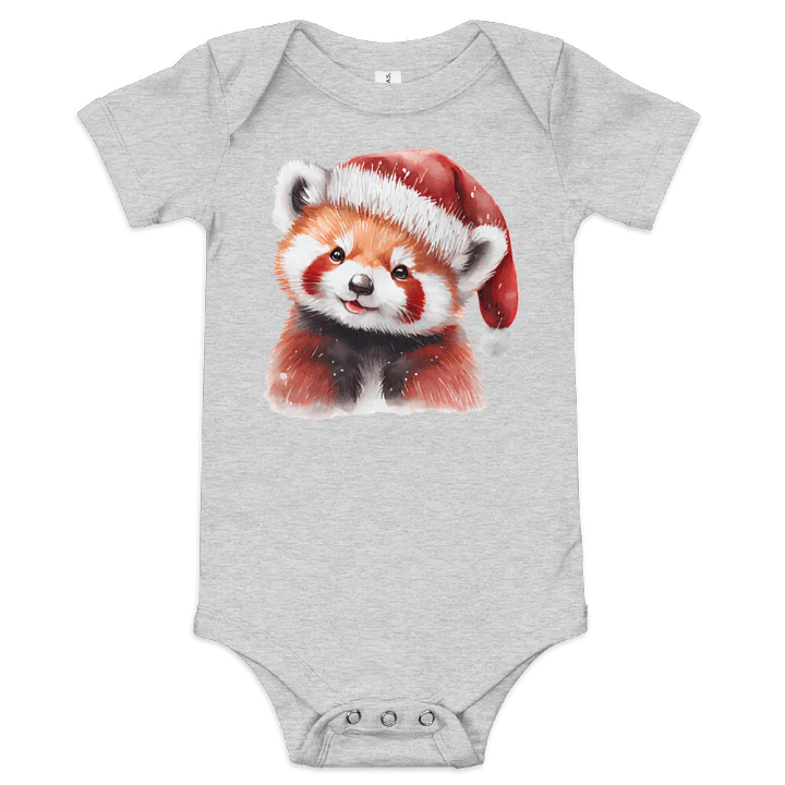 Santa's Little Helper Red Panda Onesie product image (1)