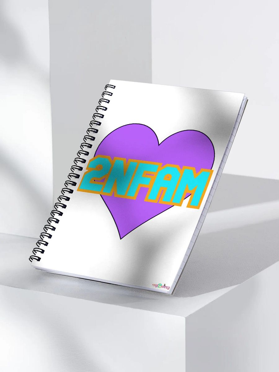 2NFAM Heart Notebook product image (4)