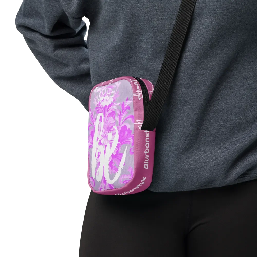 Elegant Floral Symmetry Crossbody Bag product image (3)