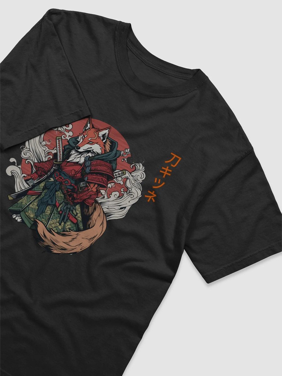 Red Fox Samurai Japanese Kitsune Art Vintage style product image (3)