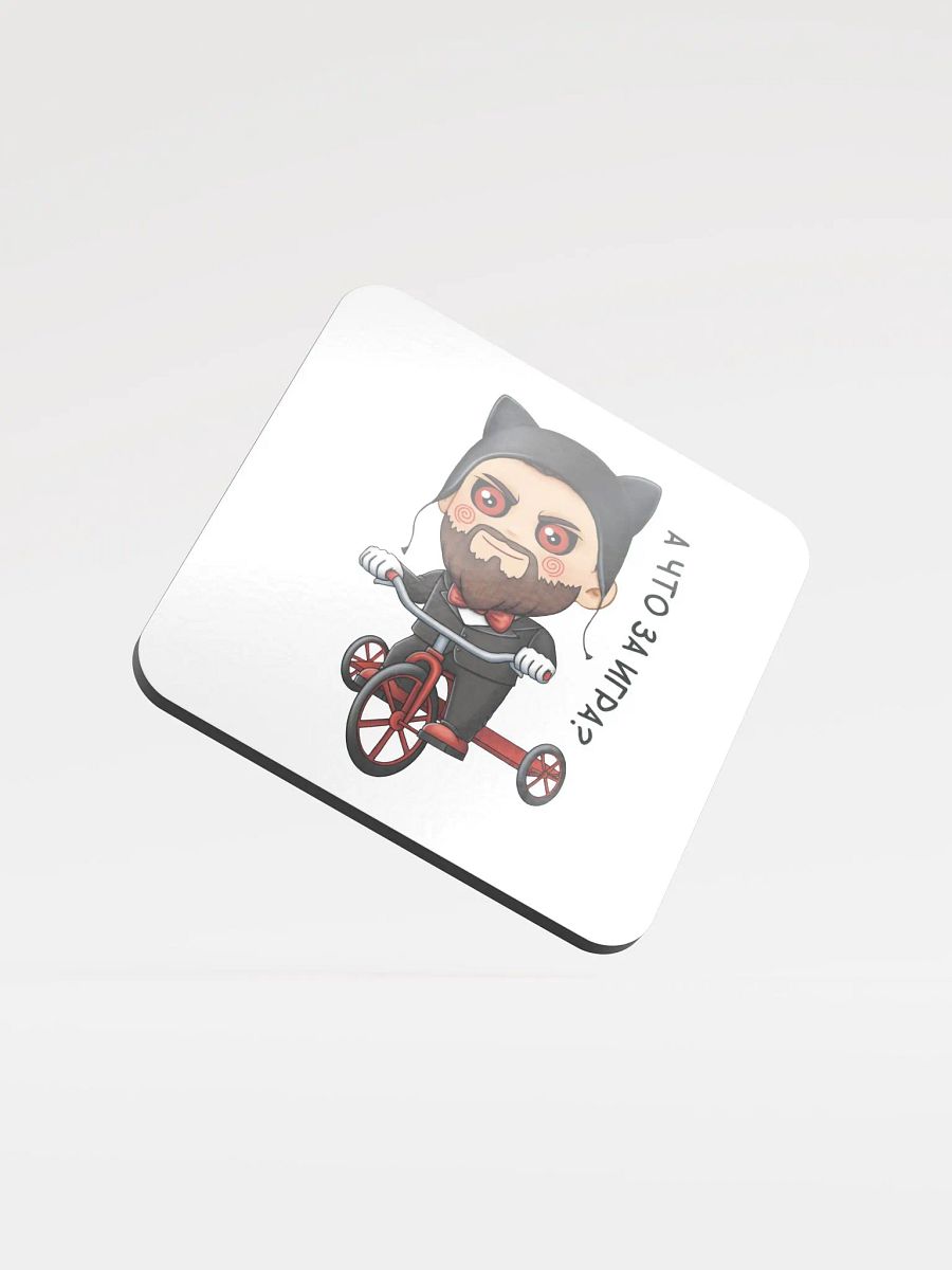 Glossed Cork Coaster product image (1)