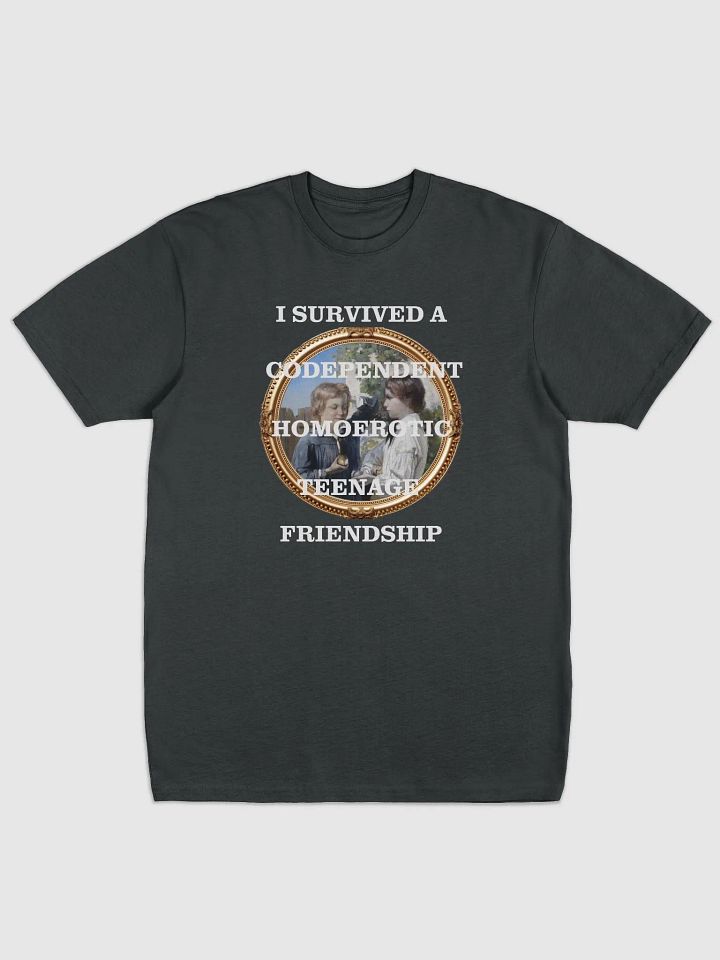 Codependent Homoerotic Teenage Friendship Framed Heavyweight T-Shirt product image (1)