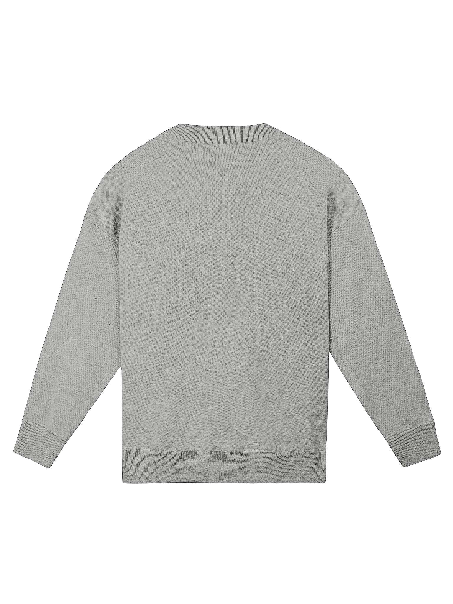 NO SIGN grey relaxed sweater product image (6)