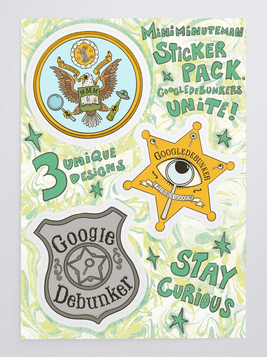 Google Debunker stickers product image (3)