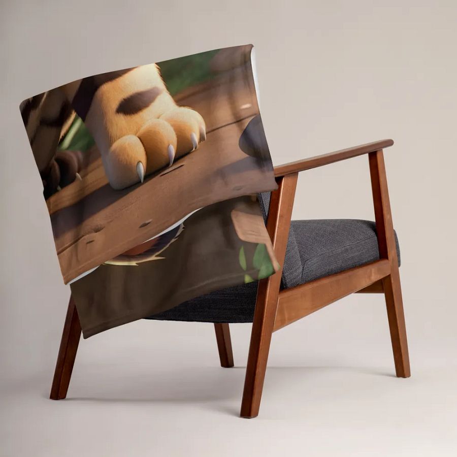 Endangered Species - Mexico - Ocelot Throw Blanket product image (5)