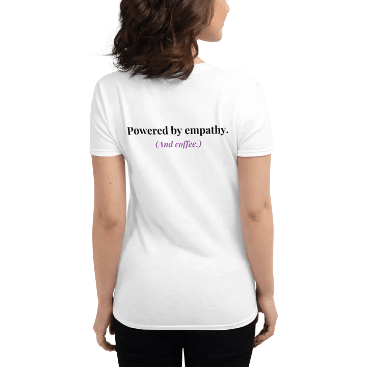 Support Human Fitted Shirt (Subtle) product image (2)