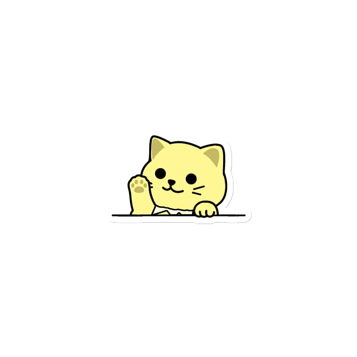 Special Cat Waving Magnet product image (1)