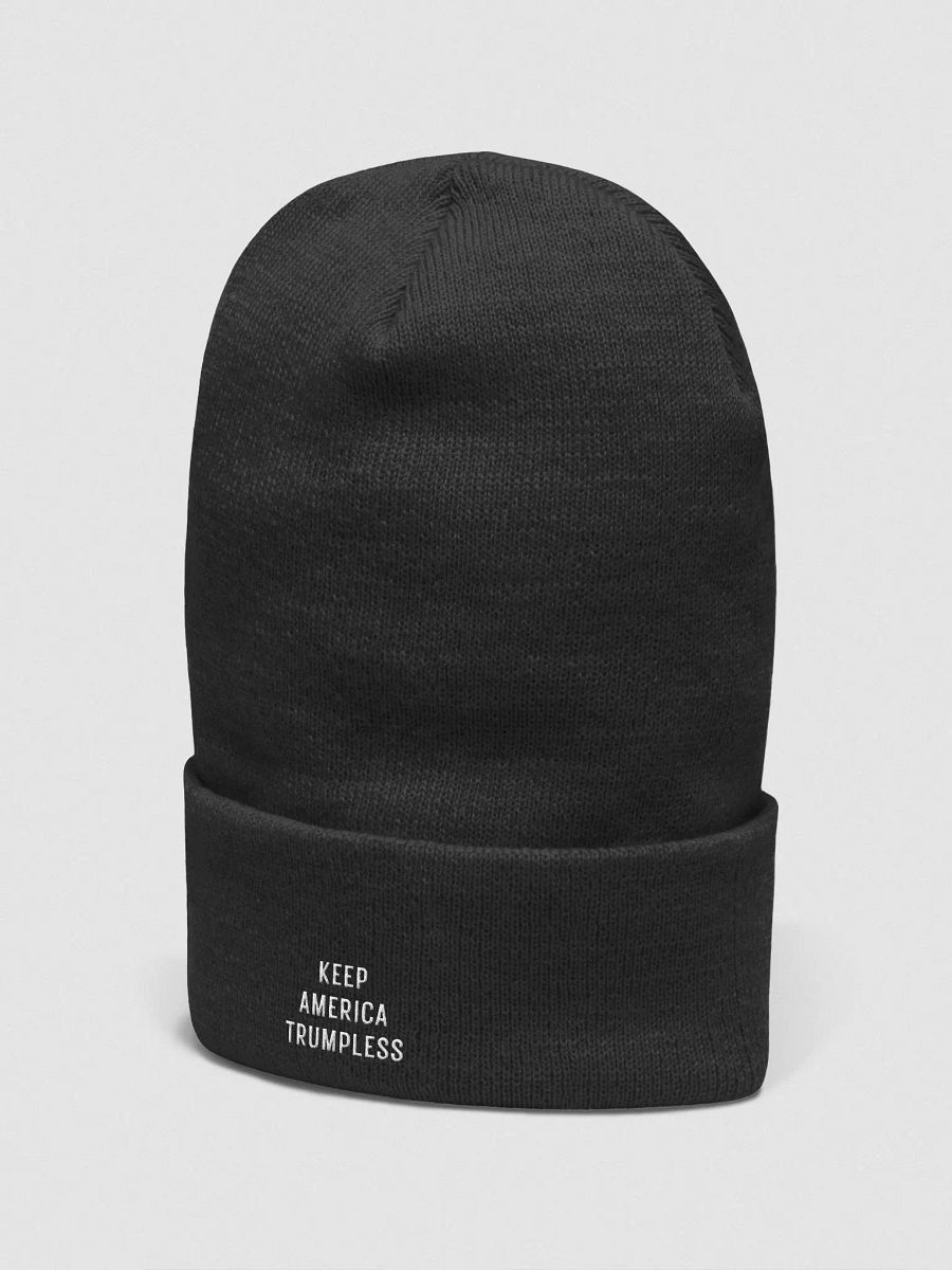 Pris-Keep America Trumpless -Yupoong Cuffed Beanie product image (16)