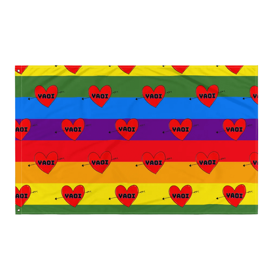 I Love Yaoi Flag product image (3)