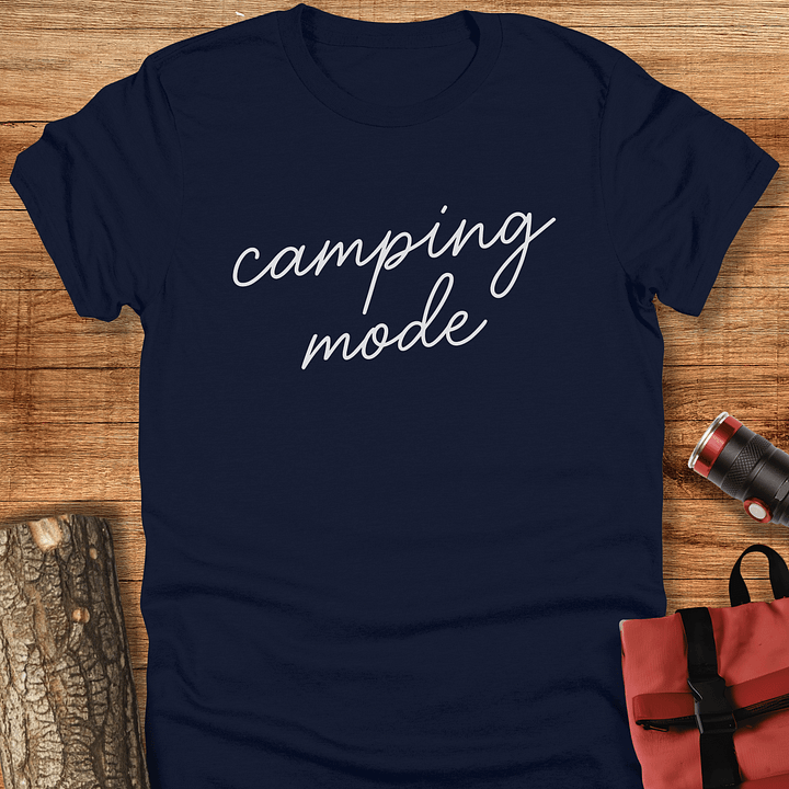 Camping mode, Unisex t-shirt product image (1)